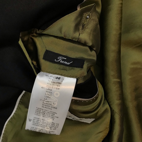 Versace Collection Men’s Black Blazer IT 46 - Picture 5 of 6